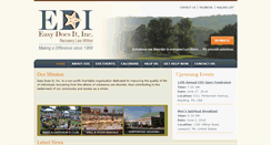 Desktop Screenshot of easydoesitinc.org