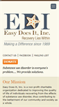 Mobile Screenshot of easydoesitinc.org